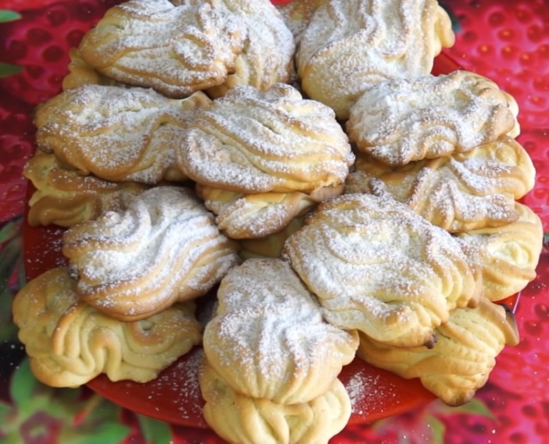 Песочное печенье «Хризантема»: готовим на скорую руку, долго любуемся, быстро съедаем