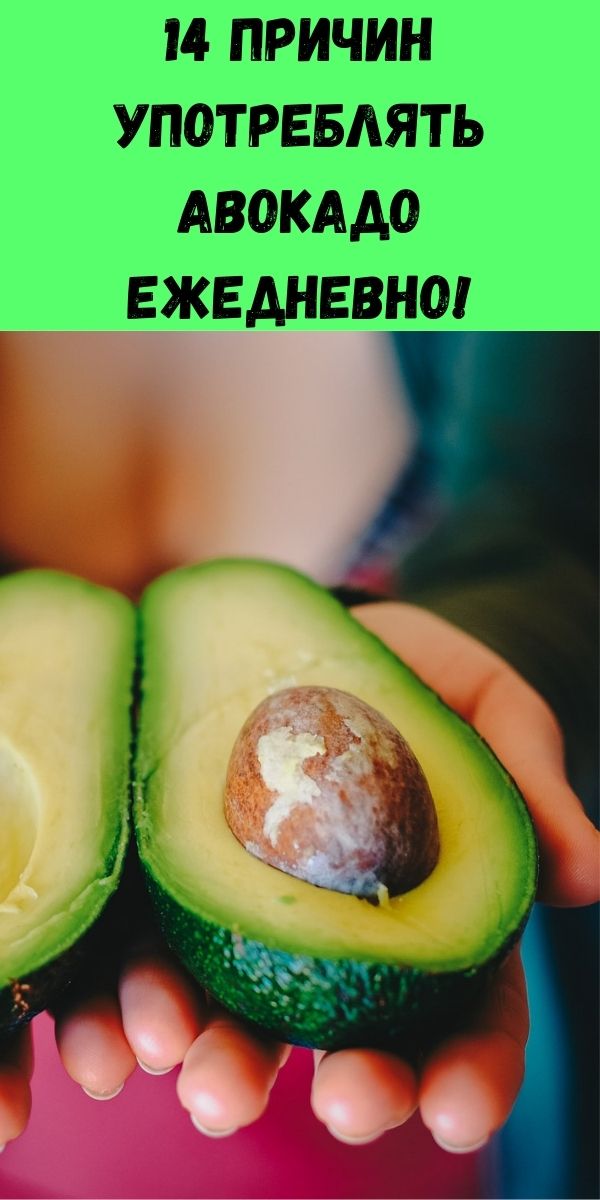 14 причин употреблять авокадо ежедневно!