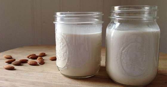 Популярное миндальное молоко для сушки почти не содержит миндаля