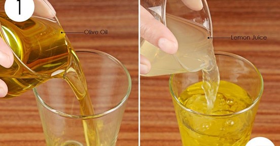 Смешайте лимонный сок с оливковым маслом для получения замечательных преимуществ