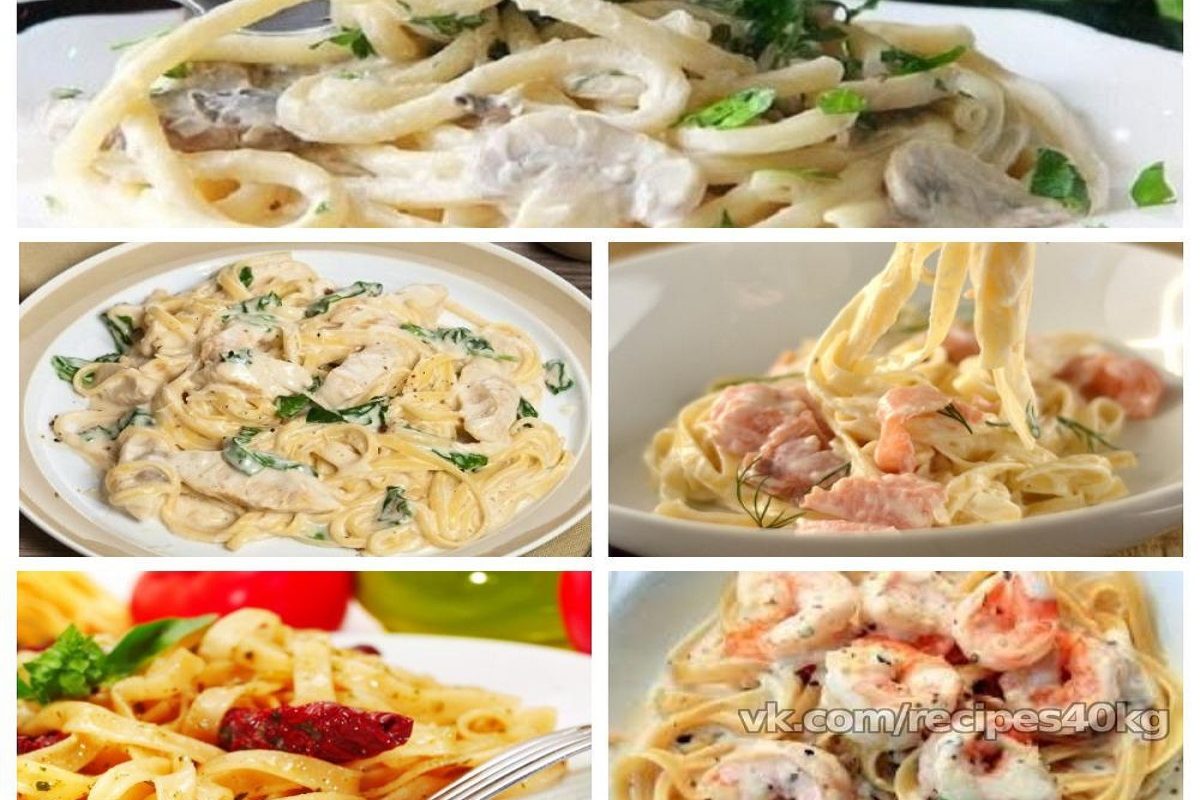Топ-5 вкуснейших диетических рецептов пасты и спагетти